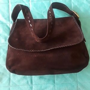 Eddie Bouer Suede handbag